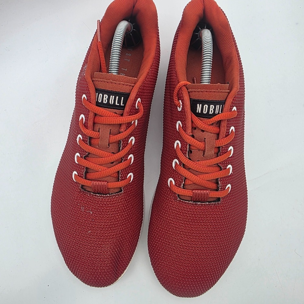 NOBULL Shoes Mens Size 11 Red Trainer Athletic Superfabric CrossFit Gym Sneakers - Picture 6 of 10